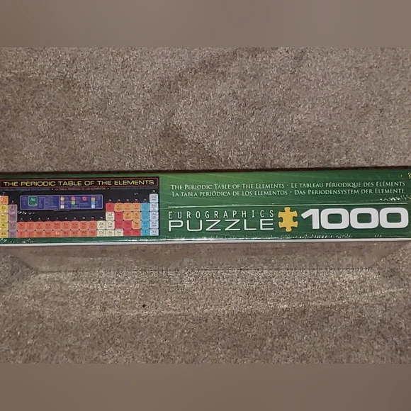 Periodic Table 1,000 piece puzzle - Picture 3 of 5